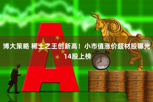 博大策略 稀土之王创新高！小市值涨价题材股曝光 14股上榜